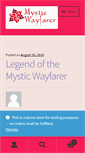 Mobile Screenshot of mysticwayfarer.com
